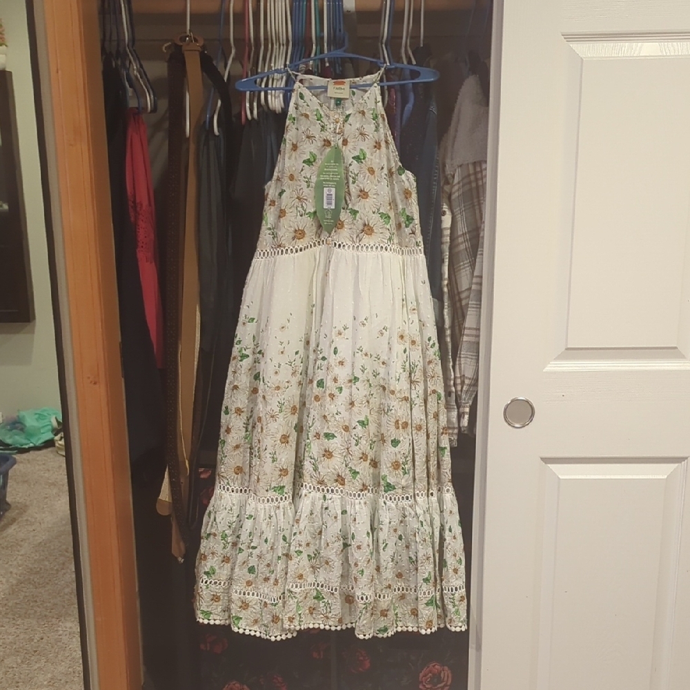 Floral Halter Maxi Dress